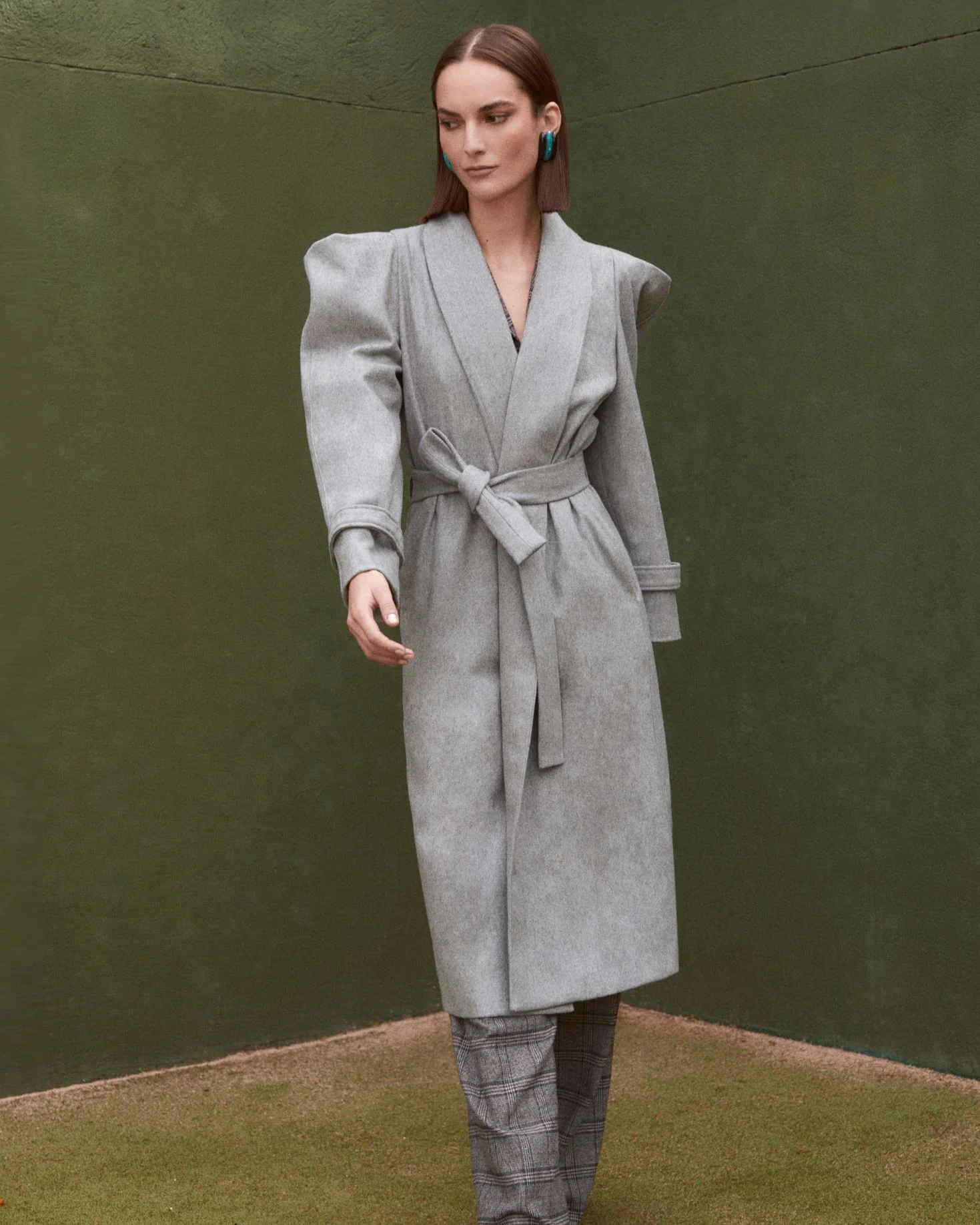 ABRIGO ISABELLA GRIS - Image 11