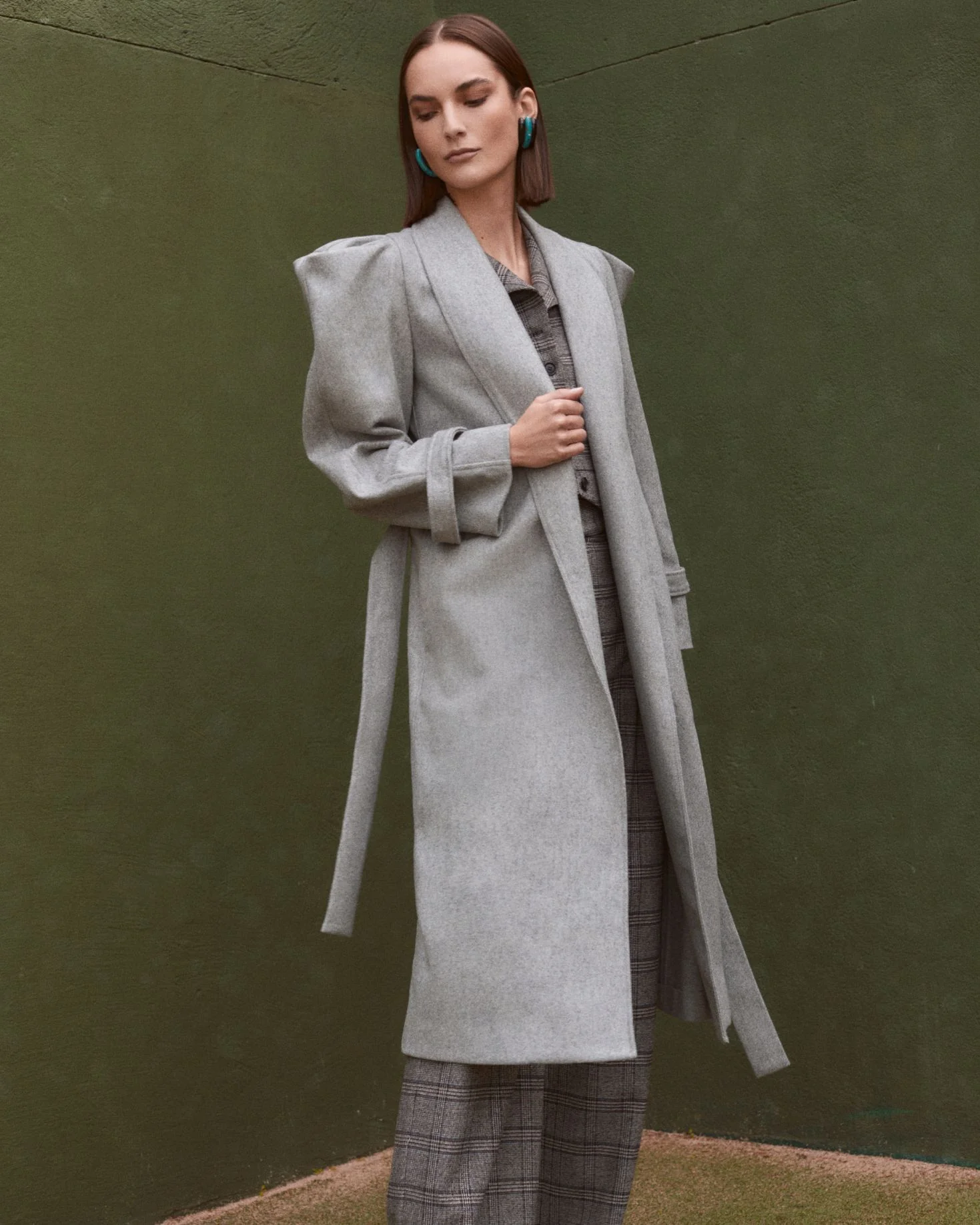 ABRIGO ISABELLA GRIS - Image 2