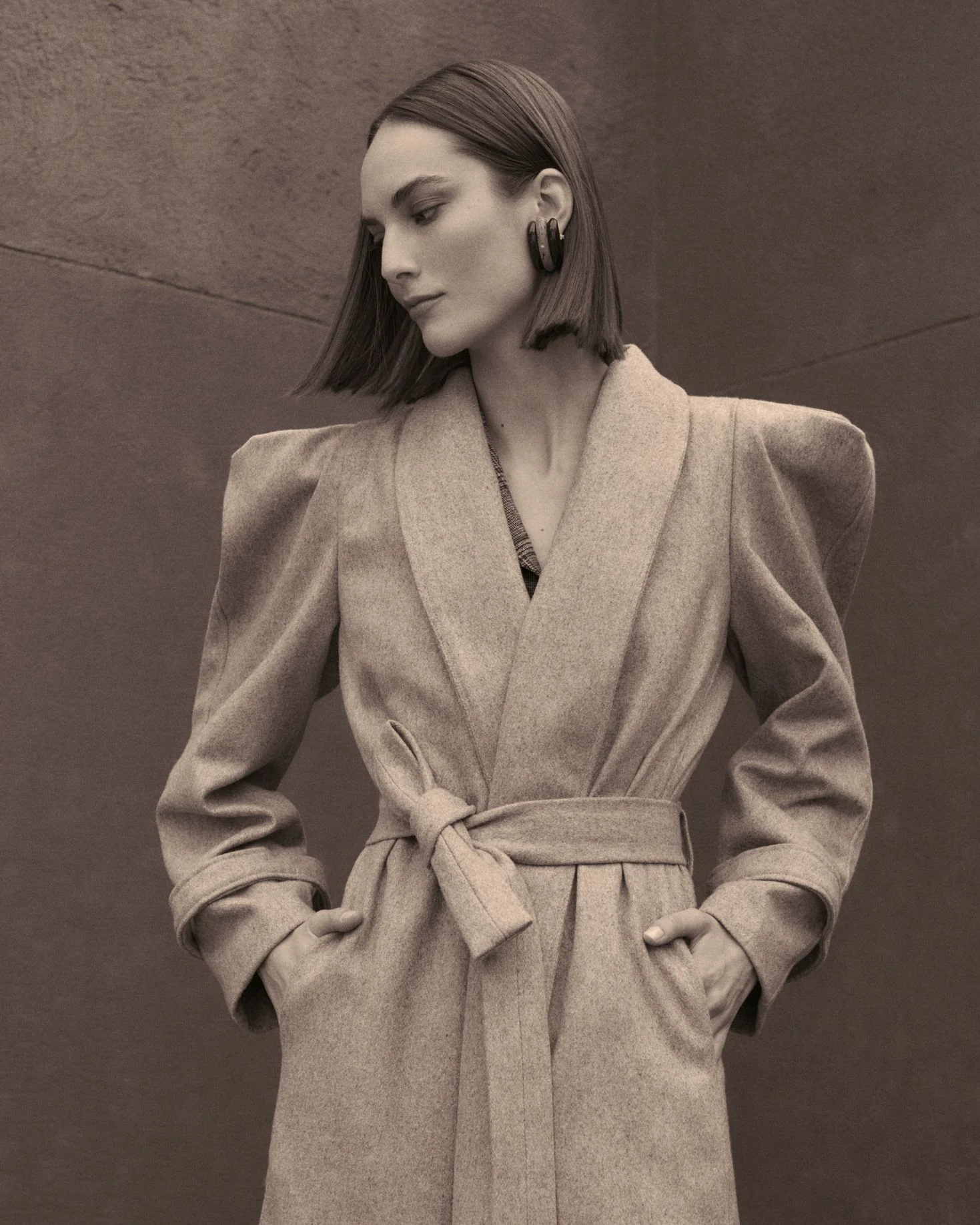 ABRIGO ISABELLA GRIS - Image 3