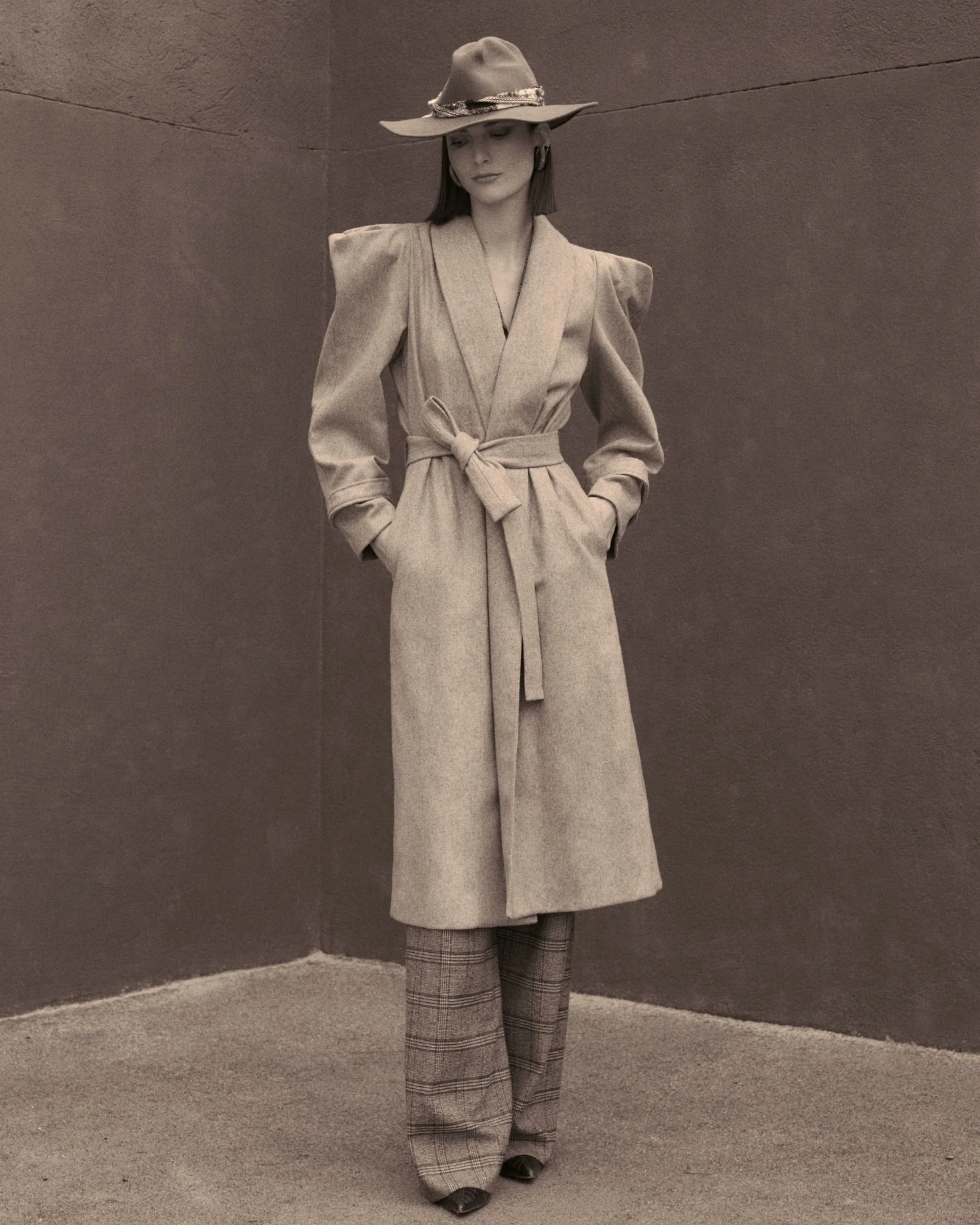 ABRIGO ISABELLA GRIS - Image 5