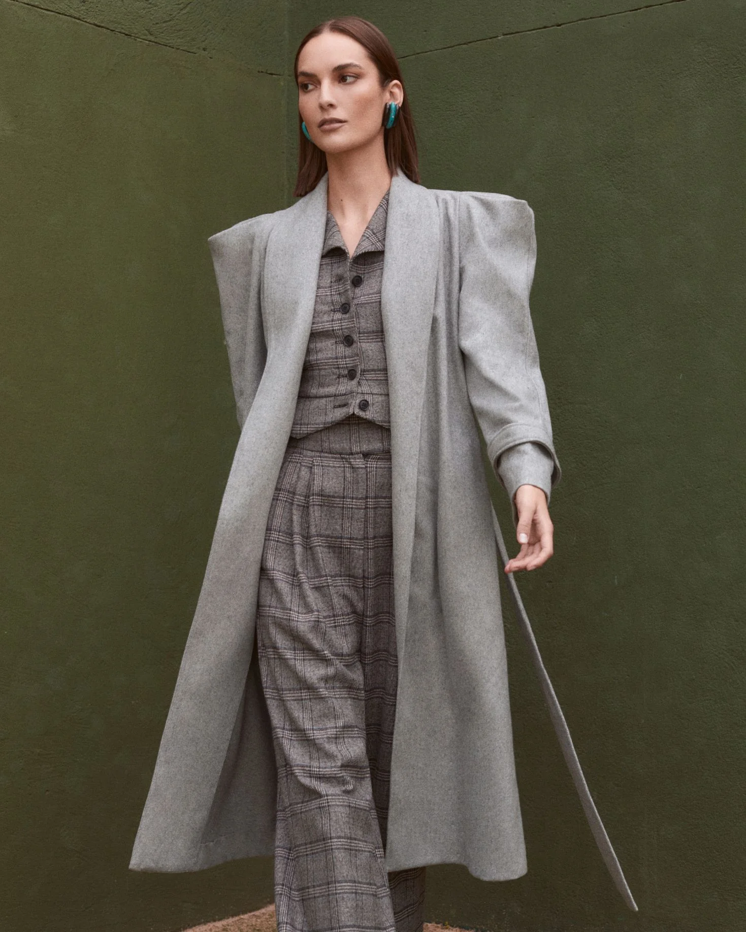 ABRIGO ISABELLA GRIS - Image 6