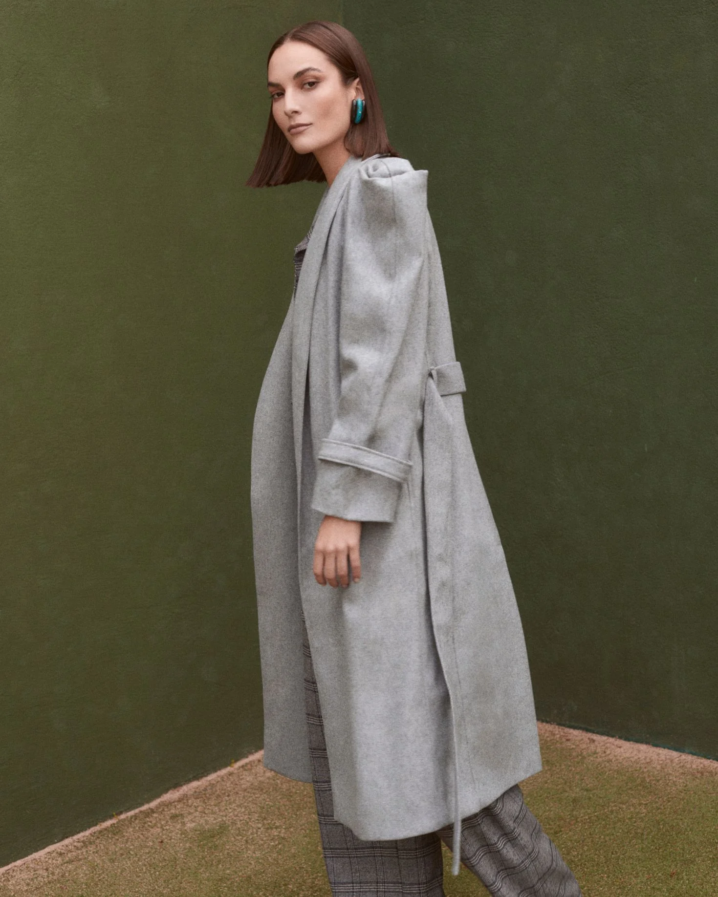ABRIGO ISABELLA GRIS - Image 8