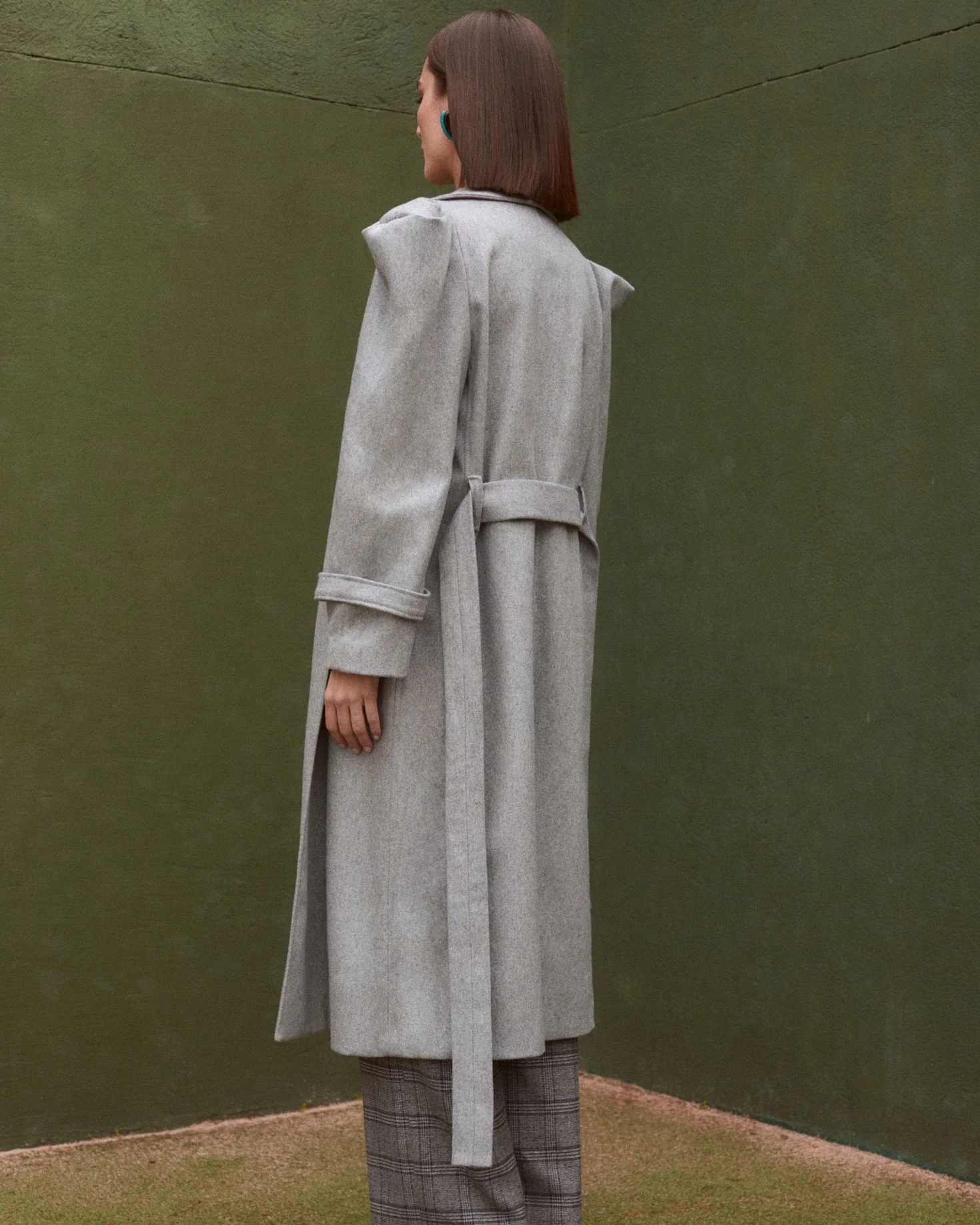 ABRIGO ISABELLA GRIS - Image 9