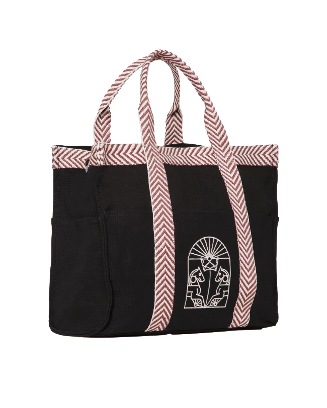 BOLSO TOTE GRECA (NEGRO) - Image 6
