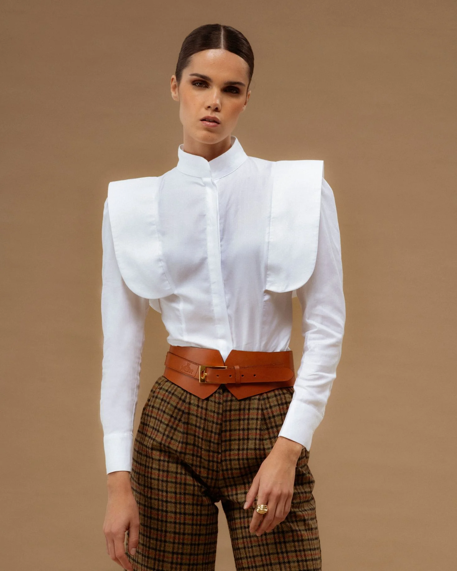 CAMISA ANNA BLANCA PUNTOS - Image 2