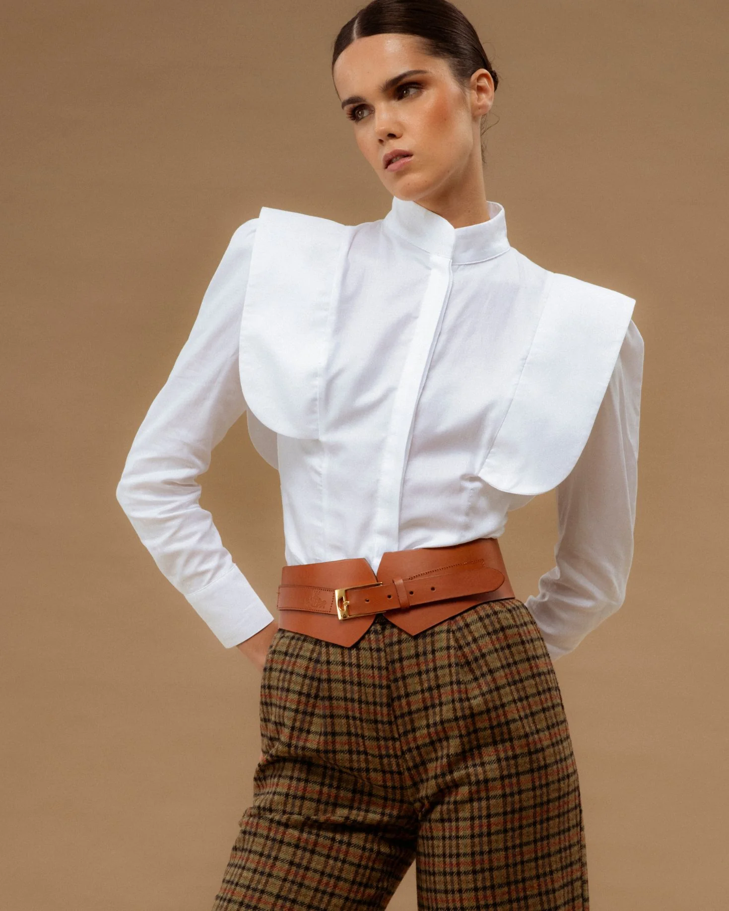 CAMISA ANNA BLANCA PUNTOS - Image 3