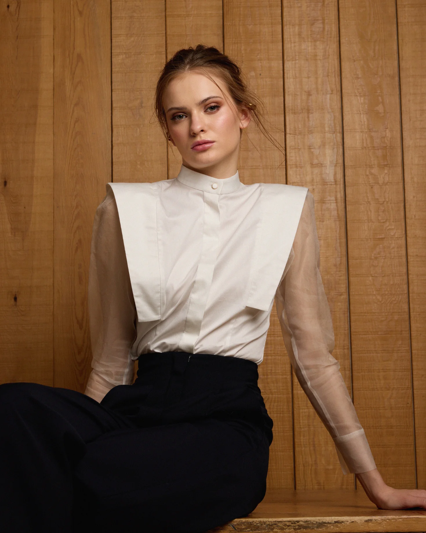 CAMISA ANNA ORGANZA - Image 3