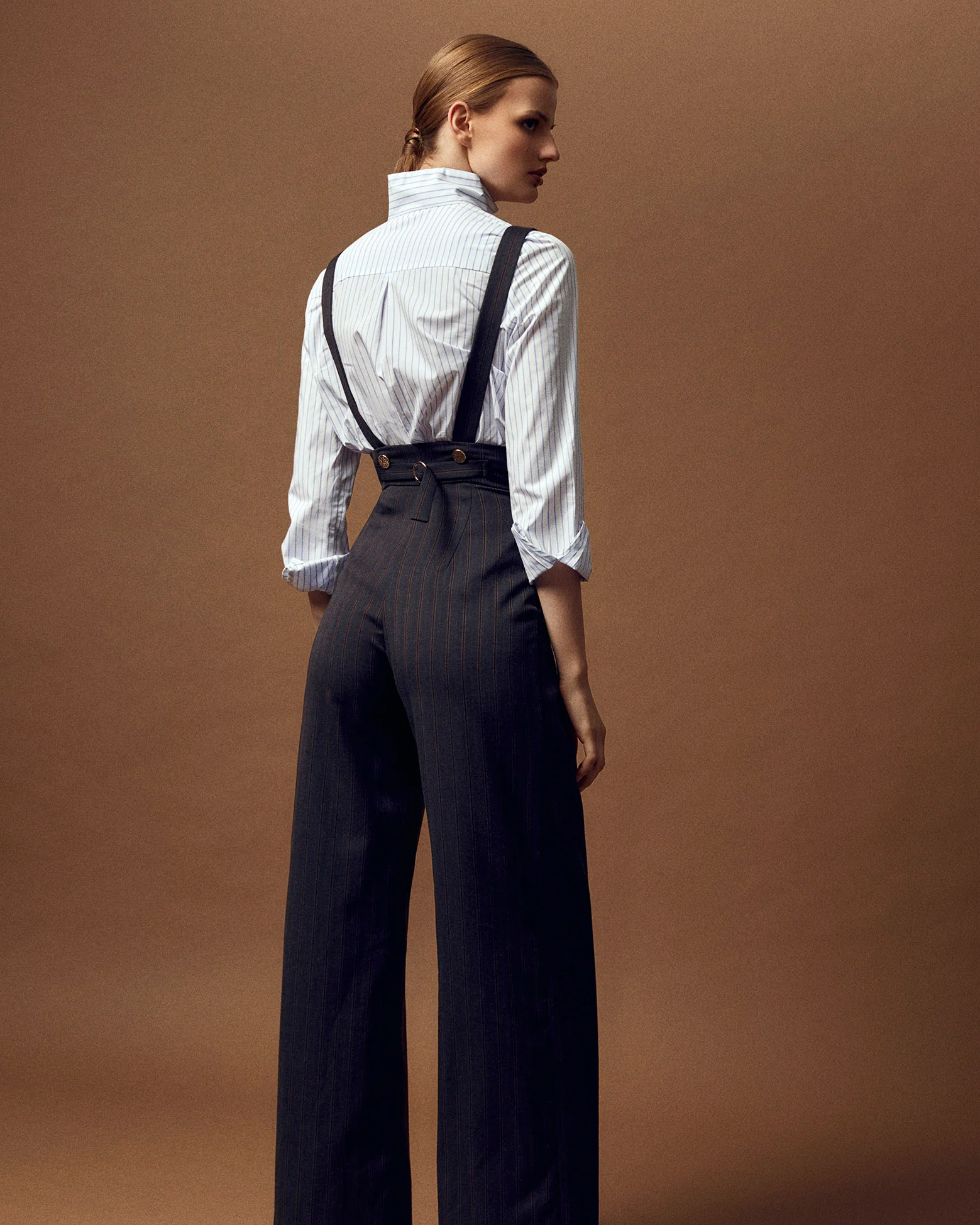 CAMISA VERA RAYAS BLANCAS Y AZULES - Image 4