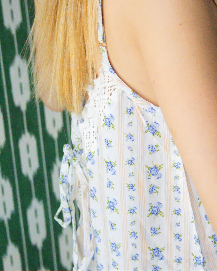 CAMISÓN GALA (floral rayas) - Image 6