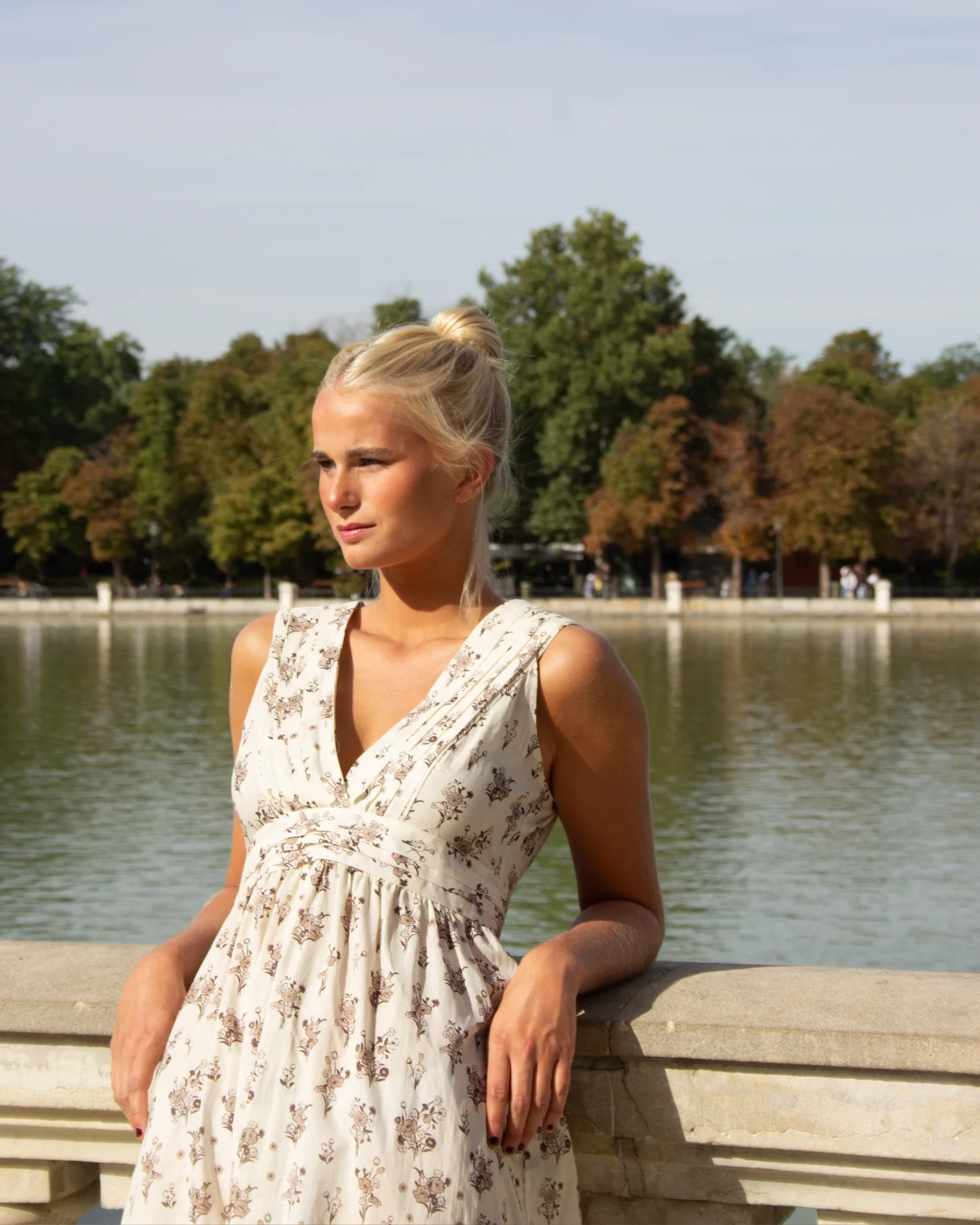 CAMISÓN MERCEDES FLORAL (BEIGE) - Image 5