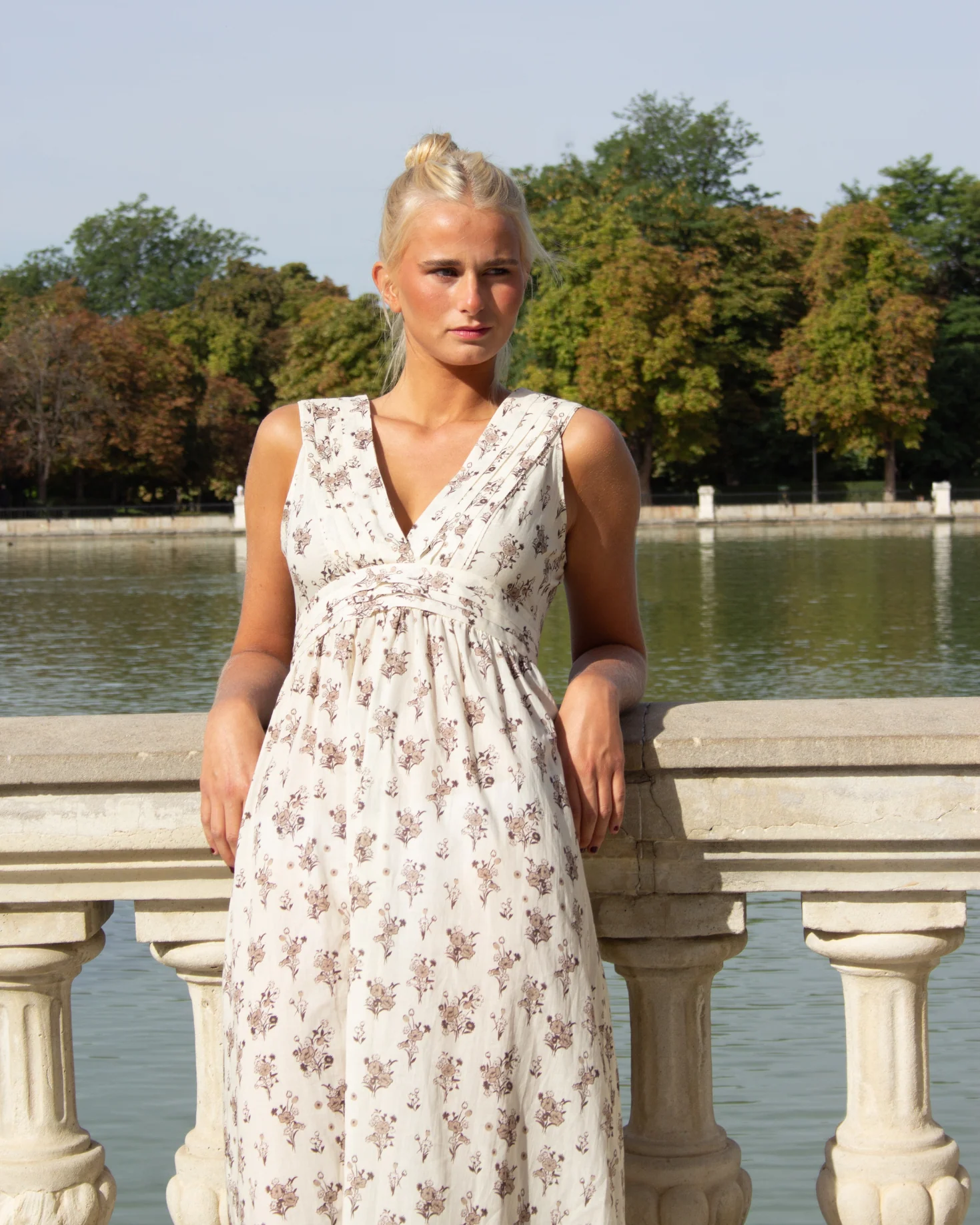 CAMISÓN MERCEDES FLORAL (BEIGE) - Image 8