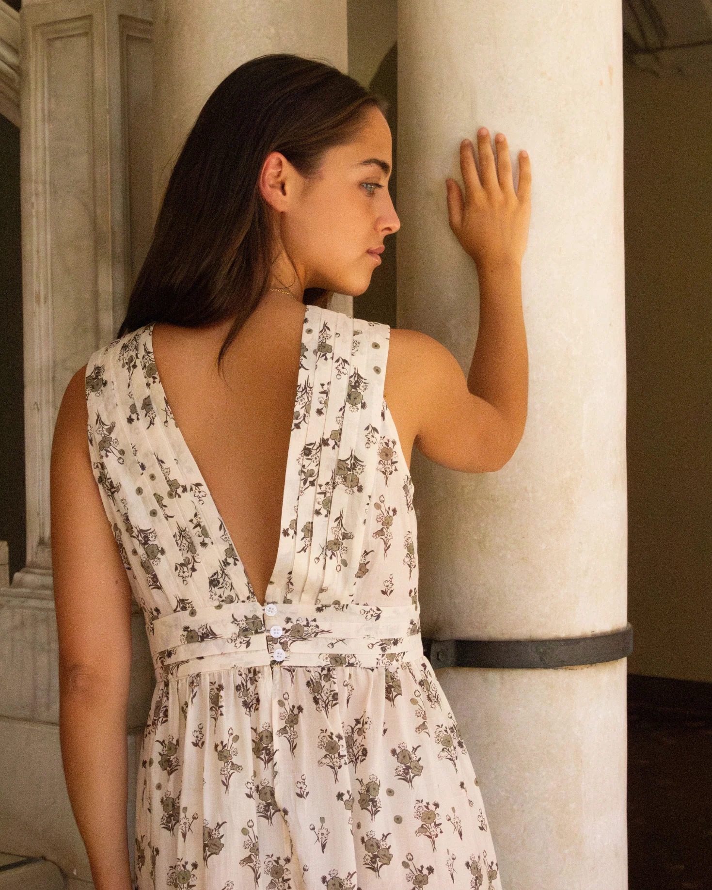 CAMISÓN MERCEDES FLORAL (VERDE) - Image 3