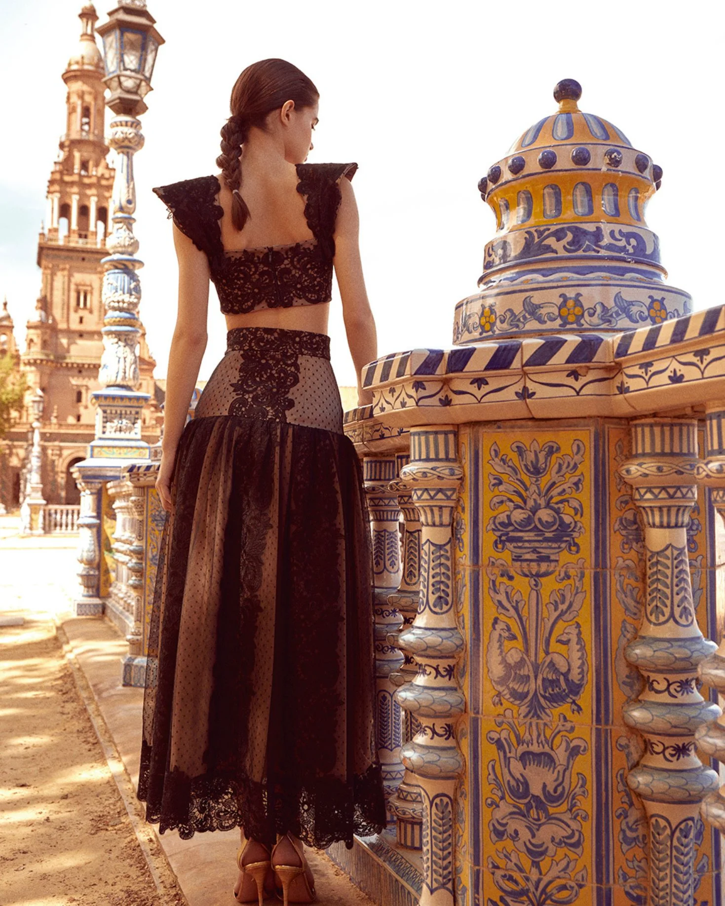 FALDA AZUCENA