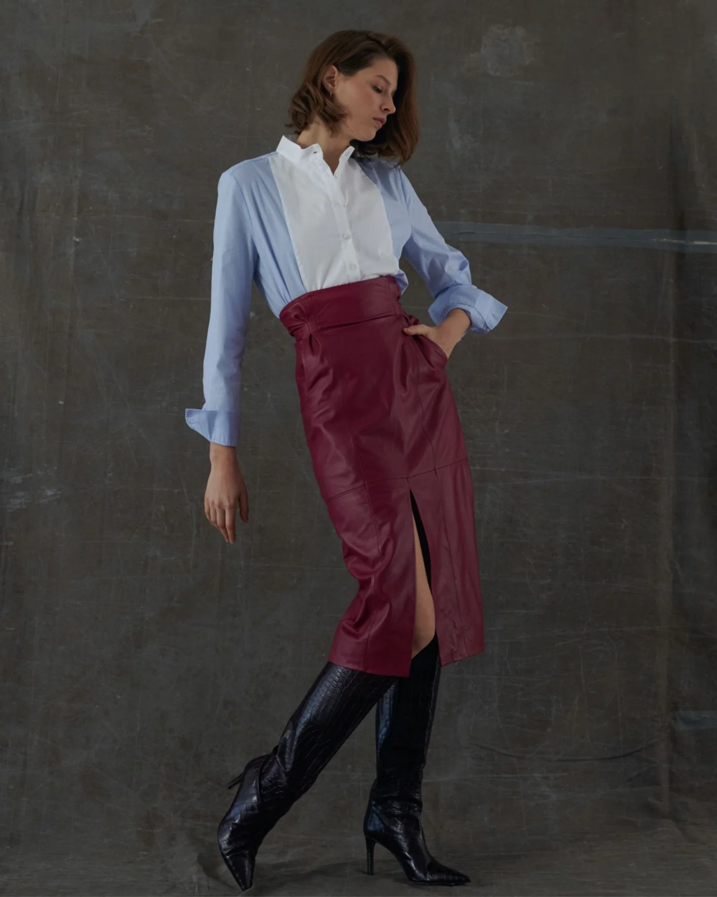 FALDA CEDRIC BURDEOS - Image 2