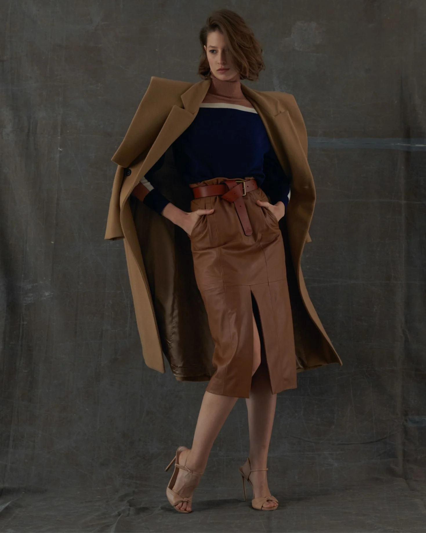 FALDA CEDRIC CAMEL - Image 2