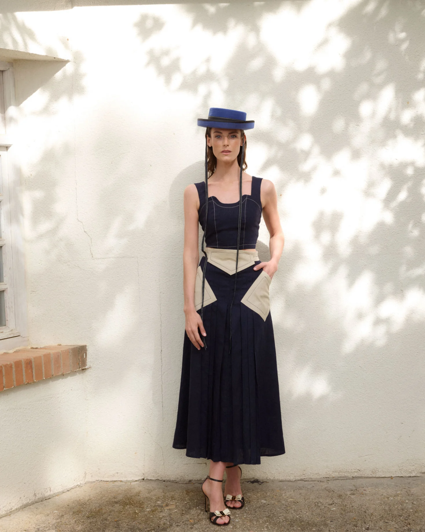 FALDA DARA AZUL