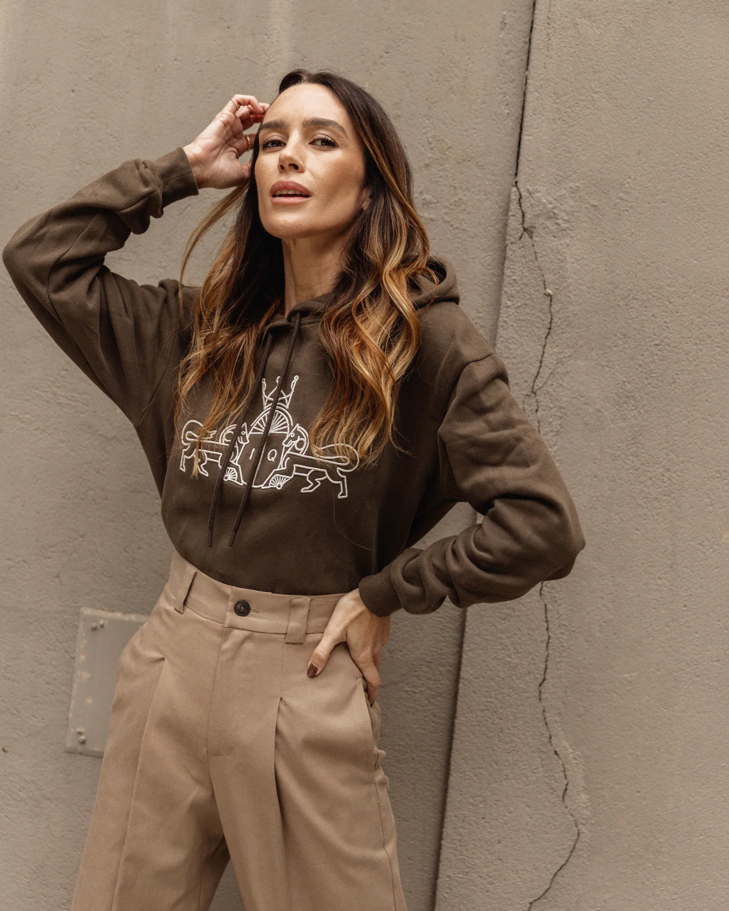 SUDADERA PEPA MARRON - Image 3