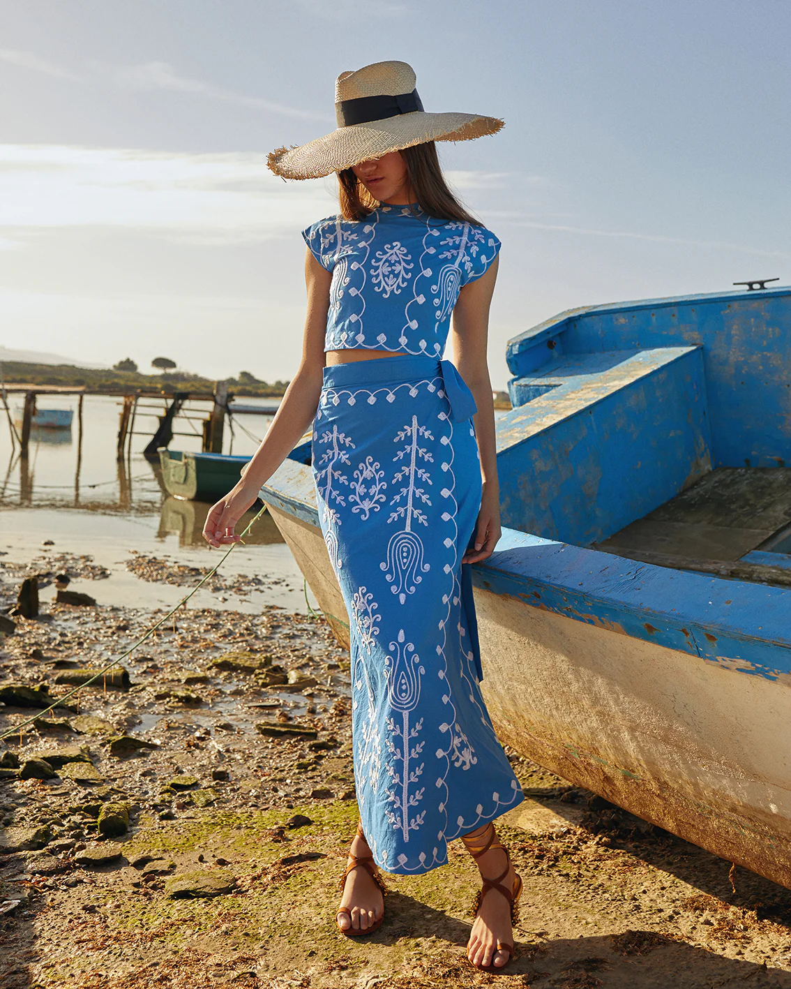 CONJUNTO DALIA AZUL