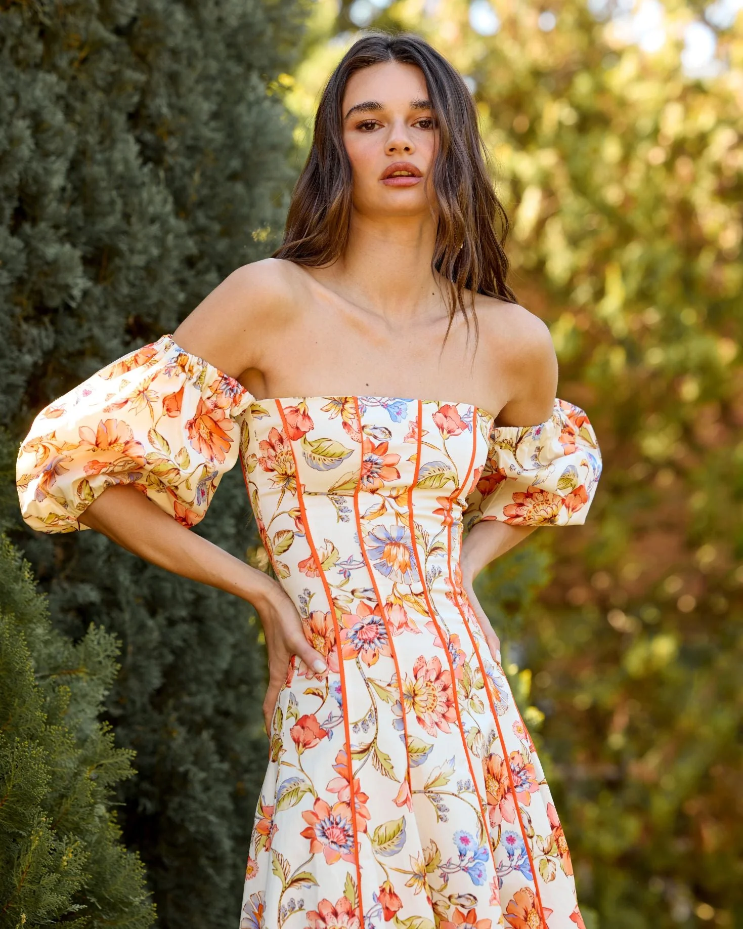VESTIDO AMADI NARANJA - Image 8
