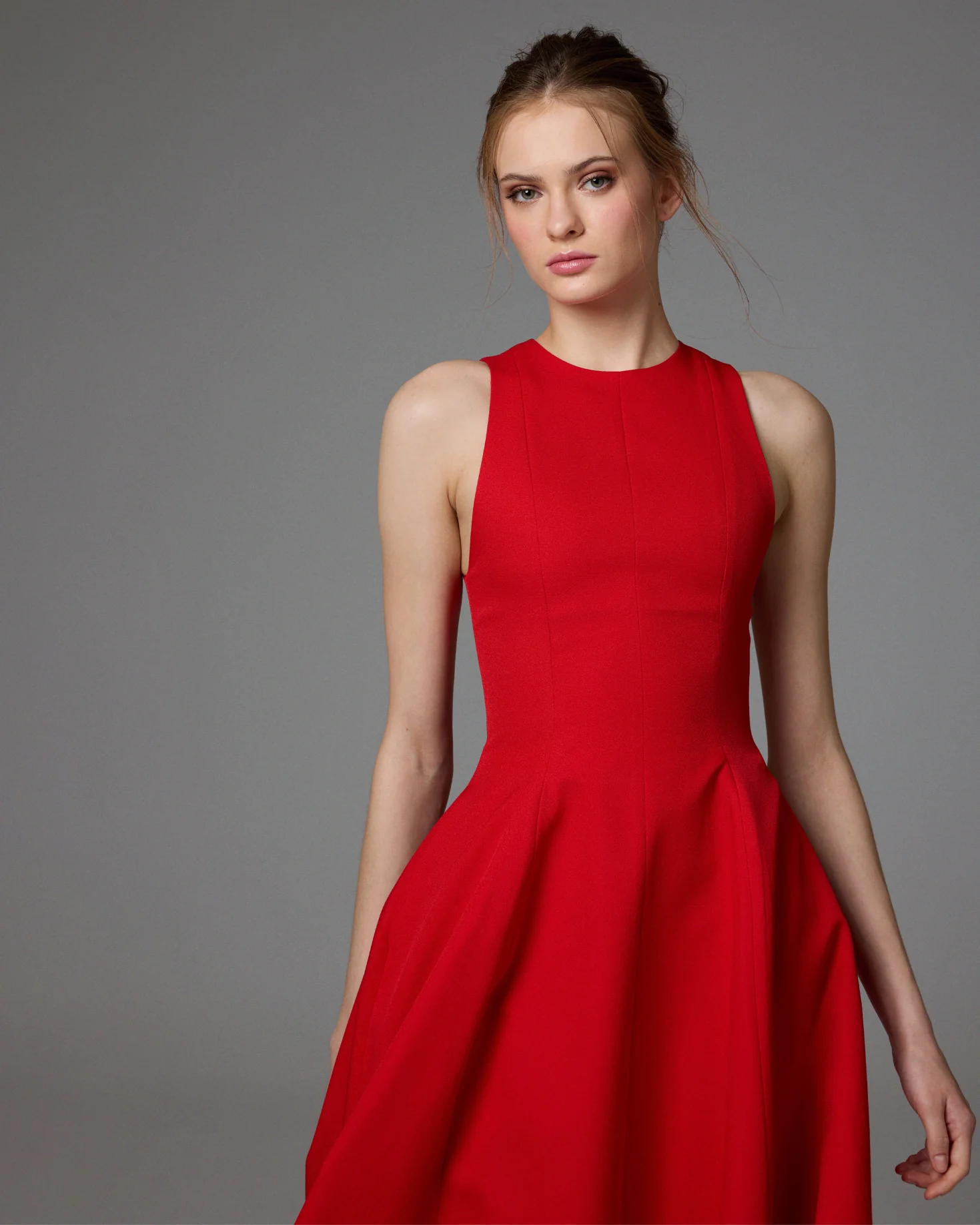 VESTIDO ANITA ROJO - Image 3