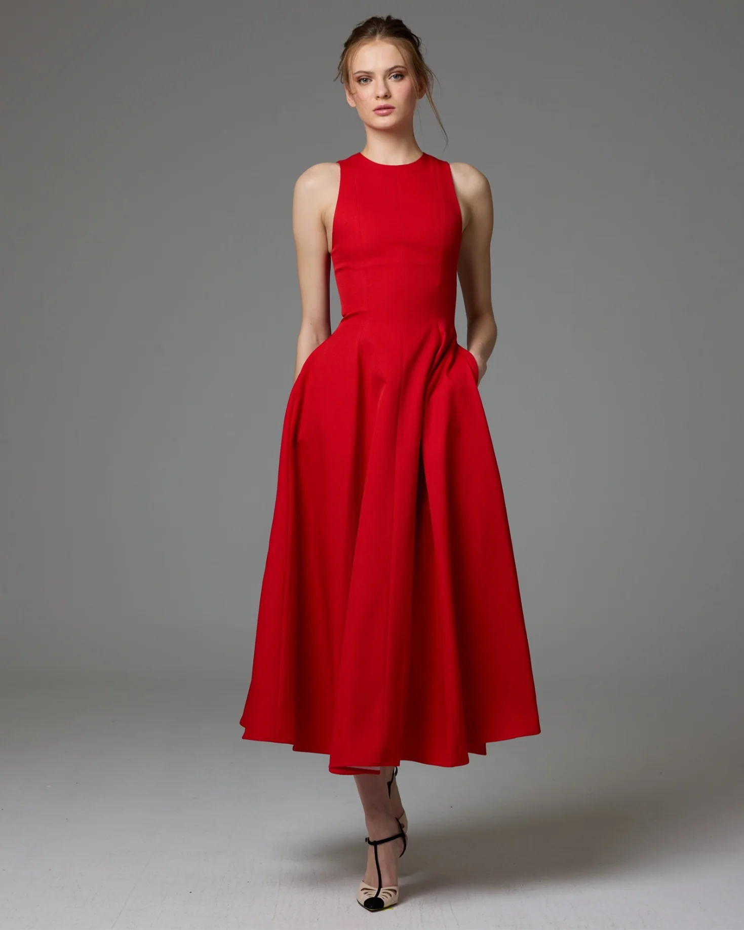 VESTIDO ANITA ROJO - Image 4