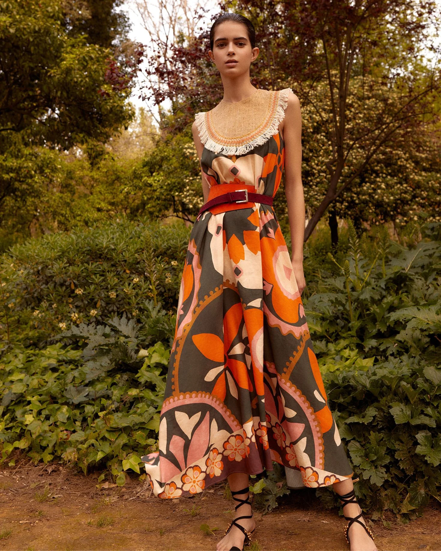 VESTIDO GUIOMAR ANARANJADO - Image 2