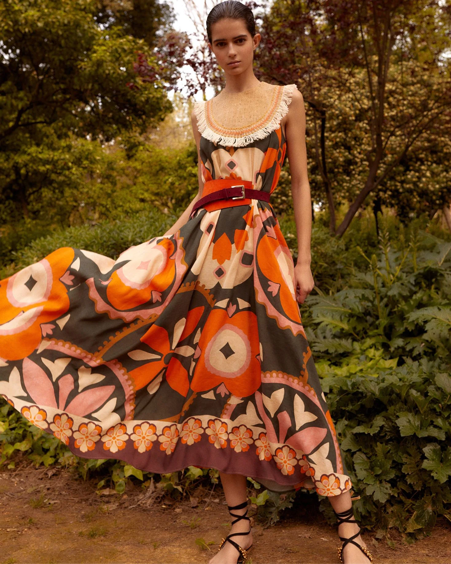 VESTIDO GUIOMAR ANARANJADO - Image 5