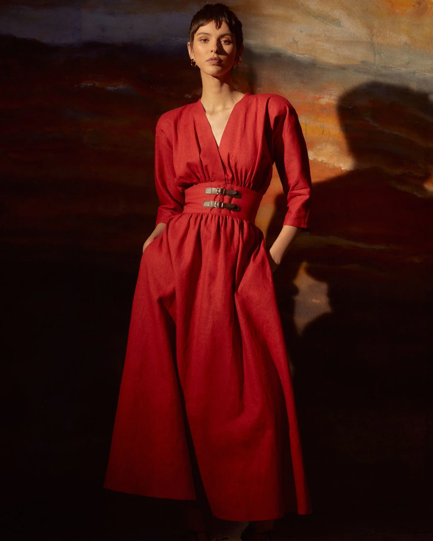 VESTIDO MAPI GRANATE - Image 2