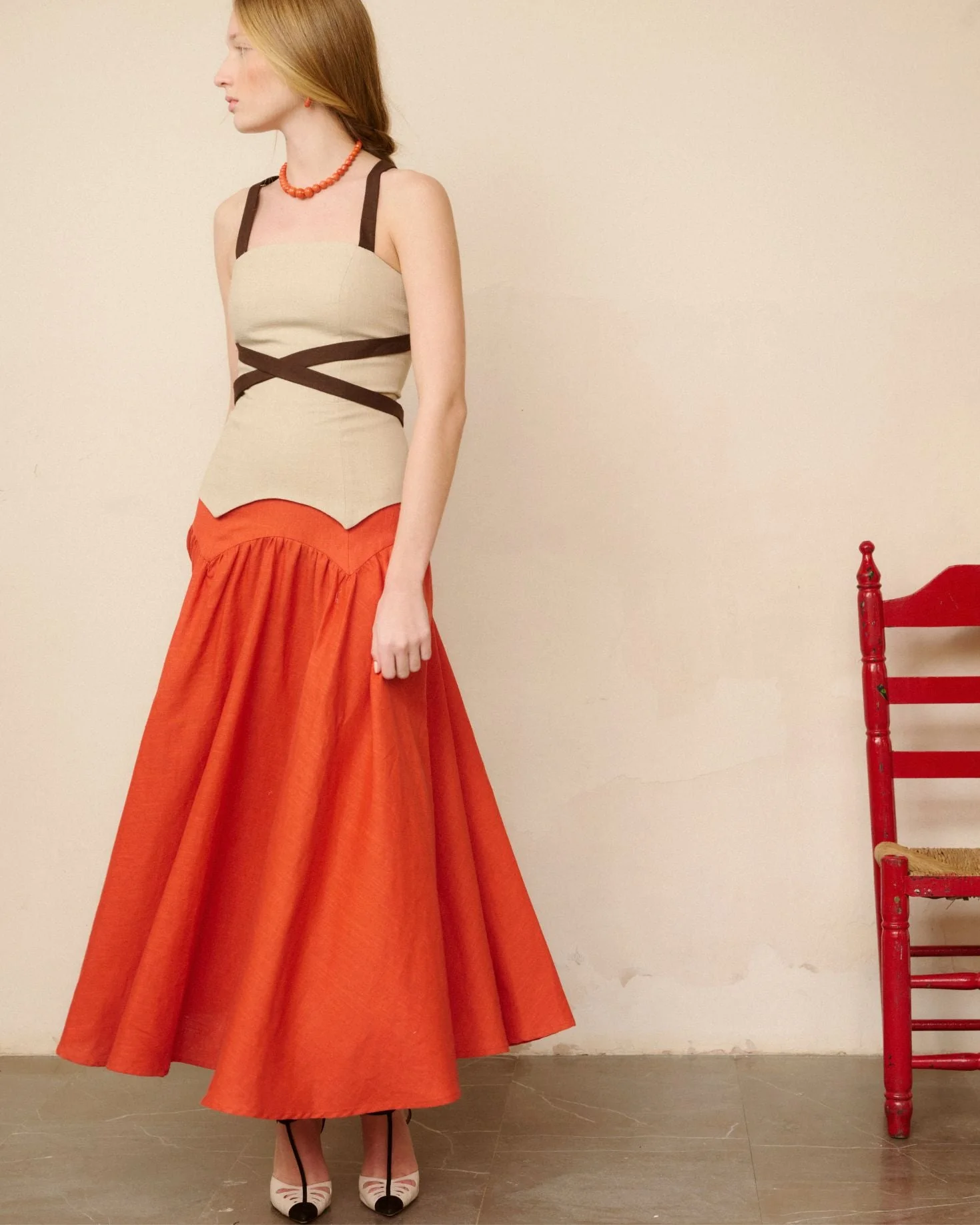 VESTIDO NILO TEJA - Image 5